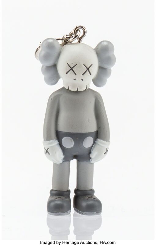 KAWS, ‘Companion (Grey), keychain’, 2009, Other, Painted cast vinyl, Heritage Auctions