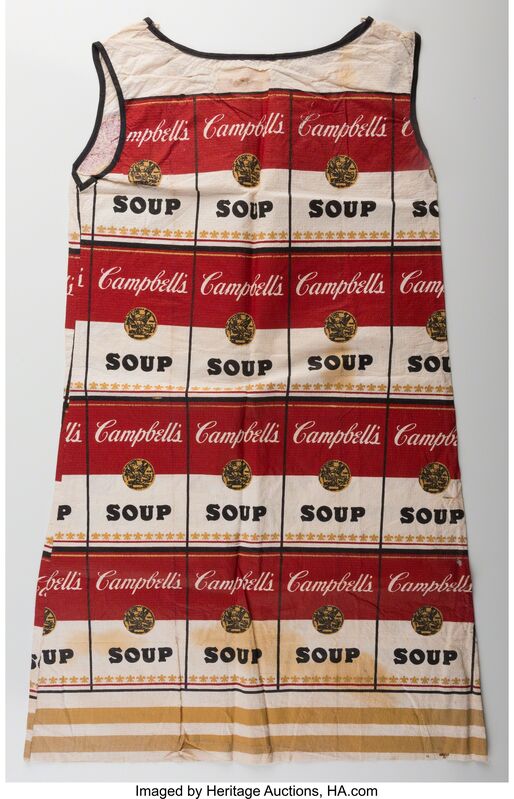 Andy Warhol, ‘The Souper Dress (Limted Edition)’, 1966-67, Print, Screenprint on cellulose, Heritage Auctions