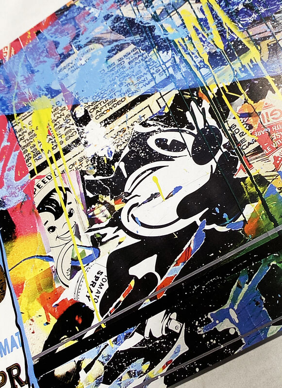 Mr. Brainwash, ‘'Max Spray (collage)' ’, 2010, Ephemera or Merchandise, Offset lithograph on satin poster paper., Signari Gallery