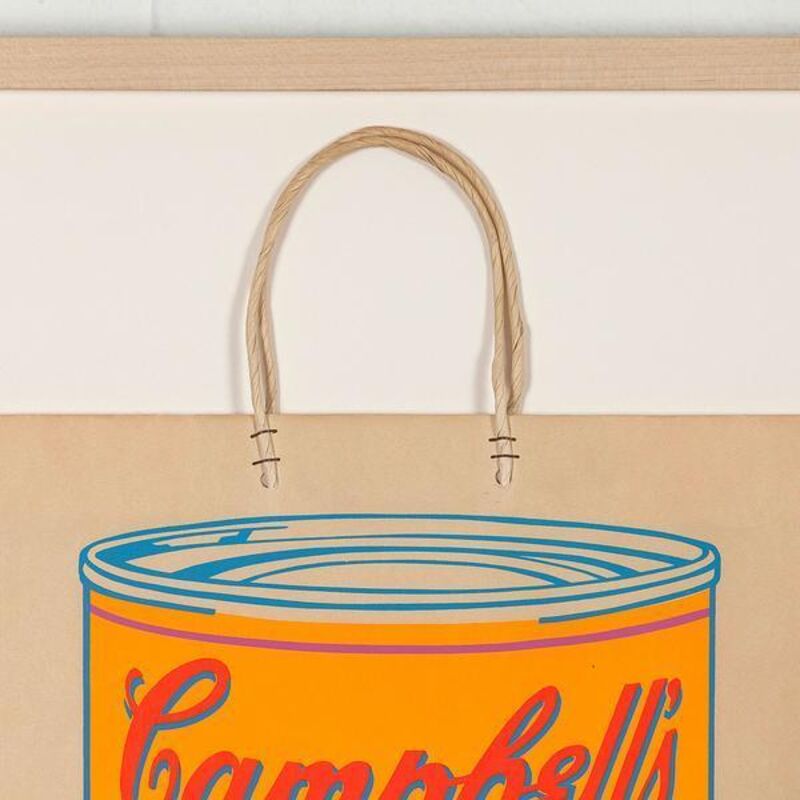 Andy Warhol, ‘Soup Can Bag’, 1966, Print, Screenprint in colors on shopping bag, Caviar20