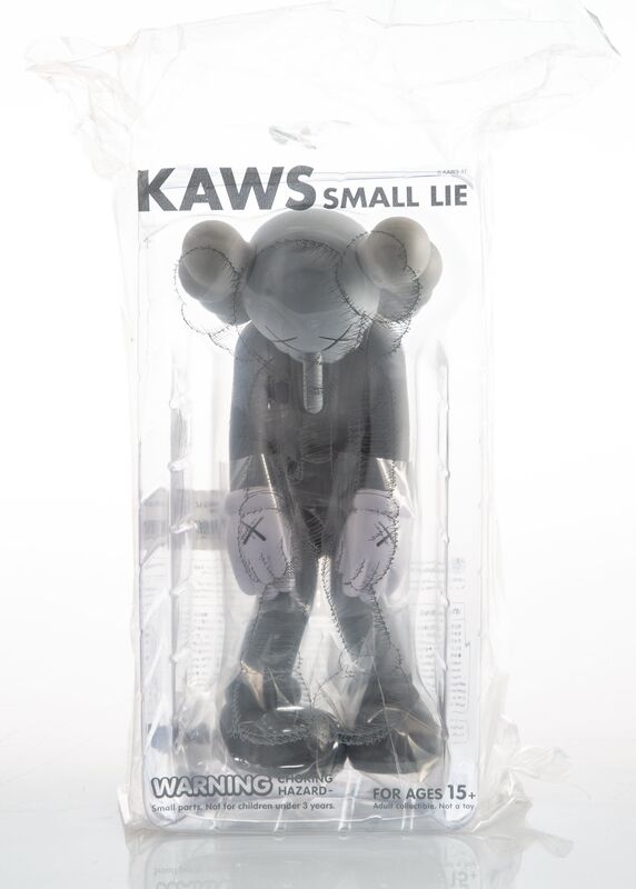 KAWS, ‘Small Lie (Grey)’, 2017, Sculpture, Painted cast vinyl, Heritage Auctions
