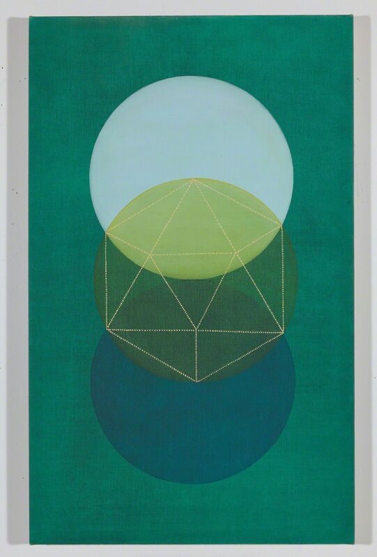 Grace DeGennaro, ‘Water (Green)’, 2018, Painting, Oil and wax on linen, The Painting Center
