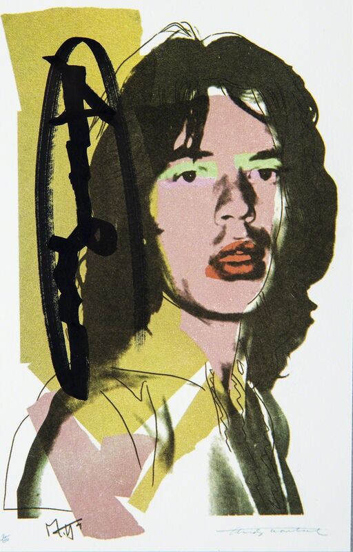 Andy Warhol, ‘Mick Jagger FS.II.143 Gallery Invitation Announcement’, 1975, Print, Lithograph, Modern Artifact