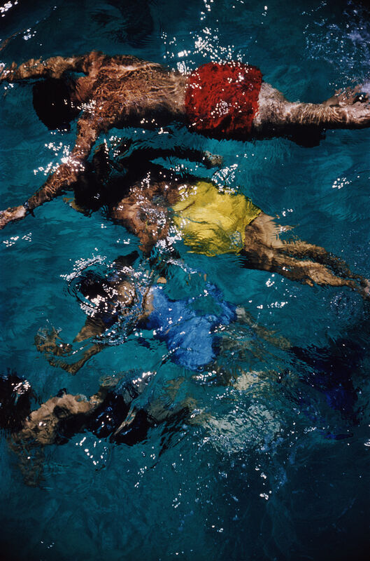 Slim Aarons, ‘Swimming In The Bahamas’, 1959, Photography, C print, IFAC Arts