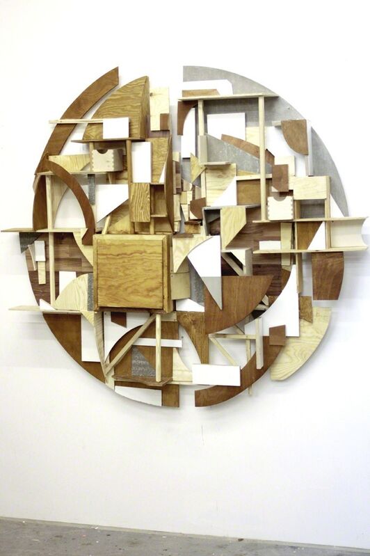 Clemens Behr, ‘Rundes Regal’, 2013, Sculpture, Wood, Alubond