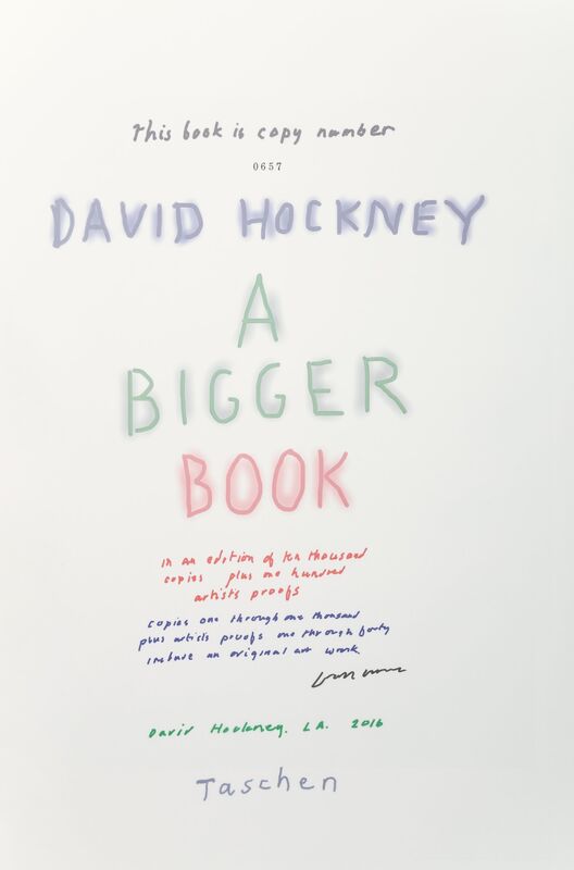 David Hockney, ‘A Bigger Book Sumo, Collector's Edition’, 2016, Books and Portfolios, Hardcover book, 13 foldouts, with adjustable book stand, Heritage Auctions
