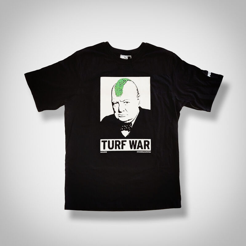 Banksy, ‘Turf War’, 2003, Fashion Design and Wearable Art, Limited edition T-Shirt, manufactured by Puma, released at Banksy Turf War Exhibition, Tate Ward Auctions