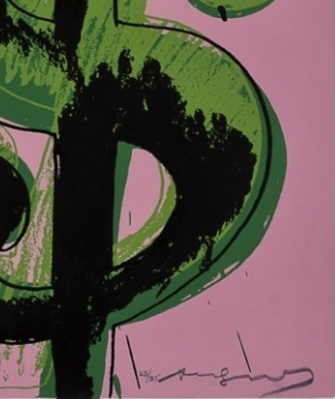 Andy Warhol, ‘$ (4) F&S II.282’, 1982, Print, Screenprint in colors on Lenox Museum Board, Fine Art Mia
