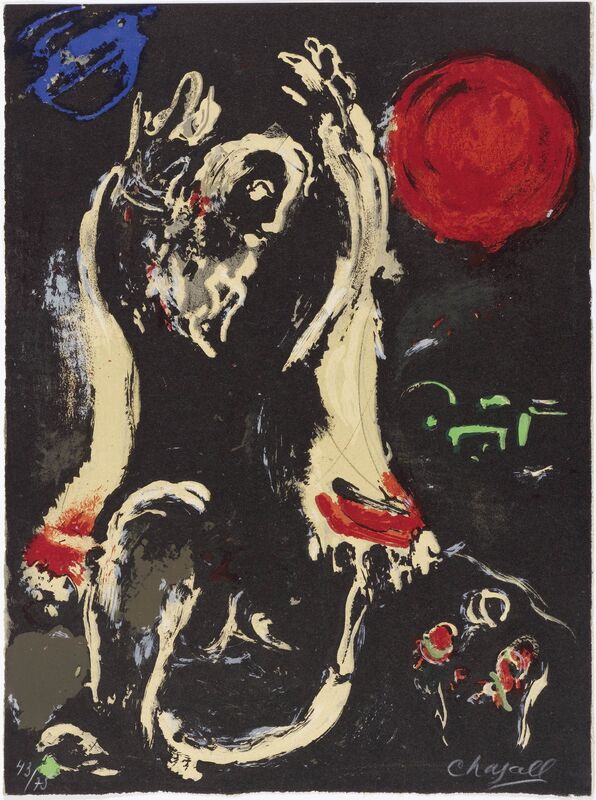 Marc Chagall, ‘Jesaia’, 1956, Print, Colour lithograph, Koller Auctions