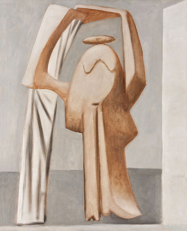 Pablo Picasso, ‘Female bather with raised arms’, 1929, Painting, Oil on canvas, Vancouver Art Gallery