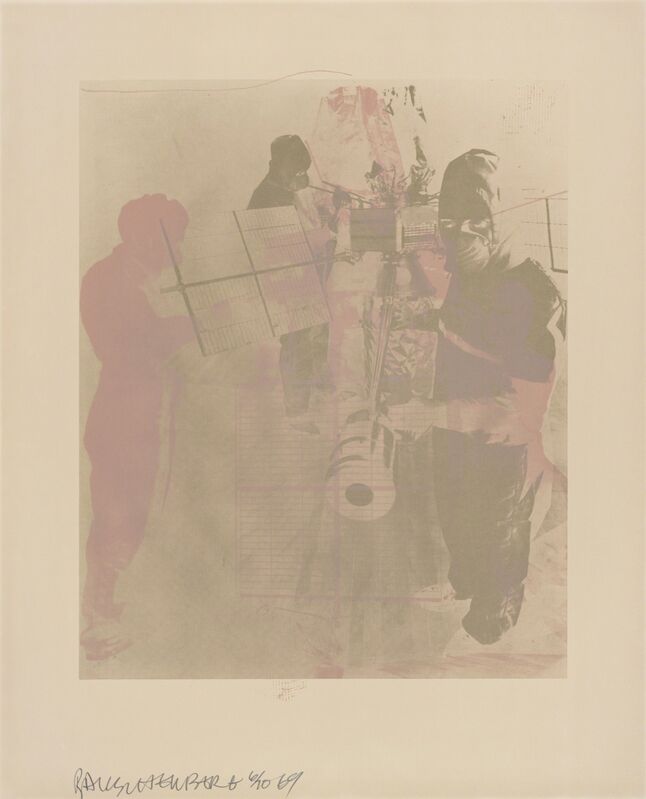 Robert Rauschenberg, ‘Shell (Stoned Moon)’, 1969, Print, Lithograph, San Francisco Museum of Modern Art (SFMOMA) 
