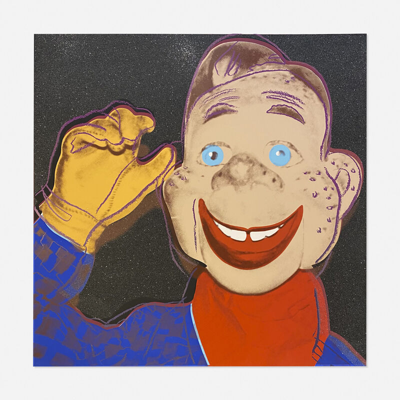 Andy Warhol, ‘Howdy Doody (from the Myths series)’, 1981, Print, Screenprint in colors with diamond dust, Rago/Wright/LAMA