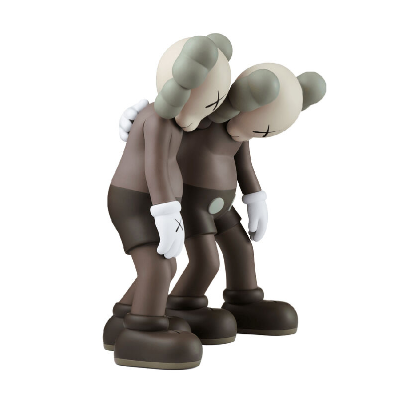 KAWS, ‘Along The Way (Set of 3) Black, Brown and Grey’, 2019, Sculpture, Painted cast vinyl, DECORAZONgallery