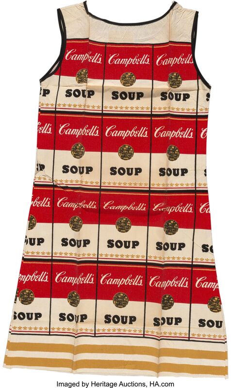 Andy Warhol, ‘The Souper Dress, (Limited Edition)’, c. 1968, Print, Screenprint in colors on cellulose and cotton, Heritage Auctions