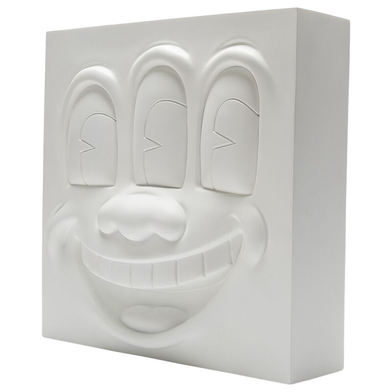 Keith Haring, ‘3 Eyed Smiling Face’, 2020, Sculpture, Polystone, artempus