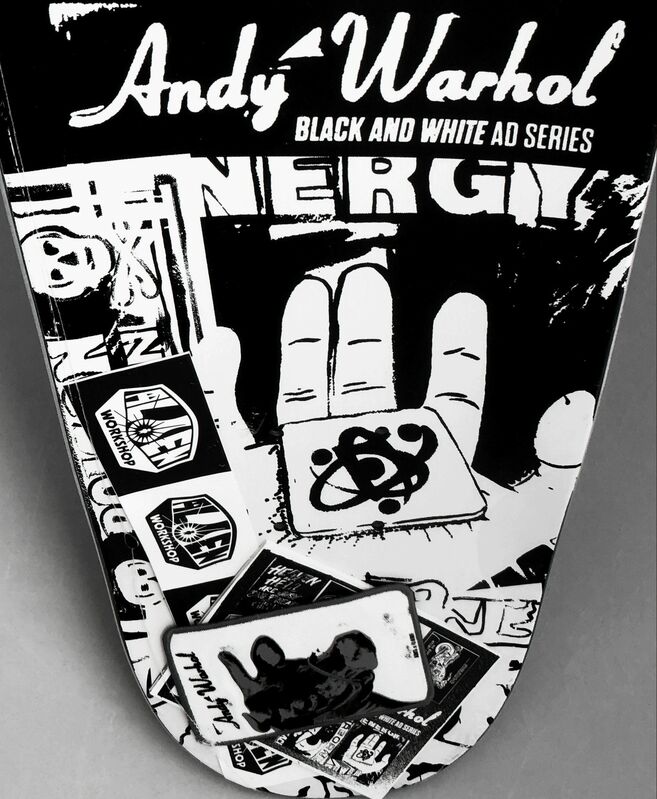 Andy Warhol, ‘Andy Warhol Skateboard Deck (Warhol ad series)’, ca. 2010, Ephemera or Merchandise, Silkscreen on wood skate deck, Lot 180 Gallery