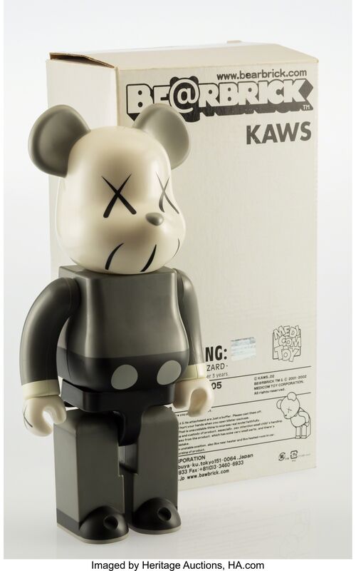 KAWS, ‘Companion BE@RBRICK 400%’, 2002, Other, Painted cast vinyl, Heritage Auctions