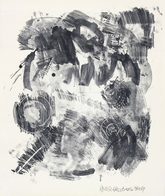 Robert Rauschenberg, ‘Loop (Stoned Moon)’, 1969, Print, Lithograph, San Francisco Museum of Modern Art (SFMOMA) 