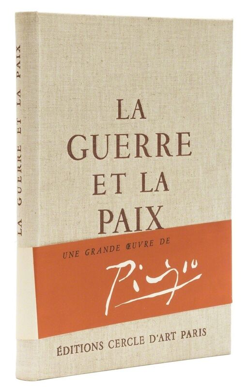 Pablo Picasso, ‘La Guerre et la Paix’, 1954, Print, Book, Forum Auctions