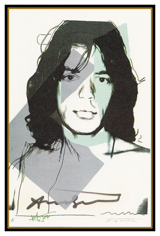 Andy Warhol, ‘Mick Jagger Invitation ’, 1975, Ephemera or Merchandise, Offset Color Lithograph, Original Art Broker