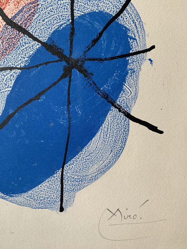 Joan Miró, ‘Exposition Peintures Murales’, 1961, Print, Color lithograph on cream wove paper, Puccio Fine Art
