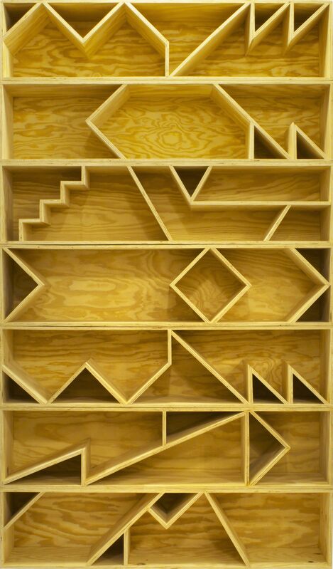RO/LU, ‘Seven Stacked Benches (after shelves)’, 2012, Design/Decorative Art, Plywood, Patrick Parrish Gallery