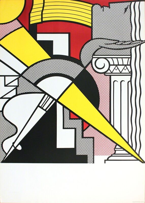 Roy Lichtenstein, ‘Arrow and Column’, 1967, Print, Stone Lithograph, ArtWise
