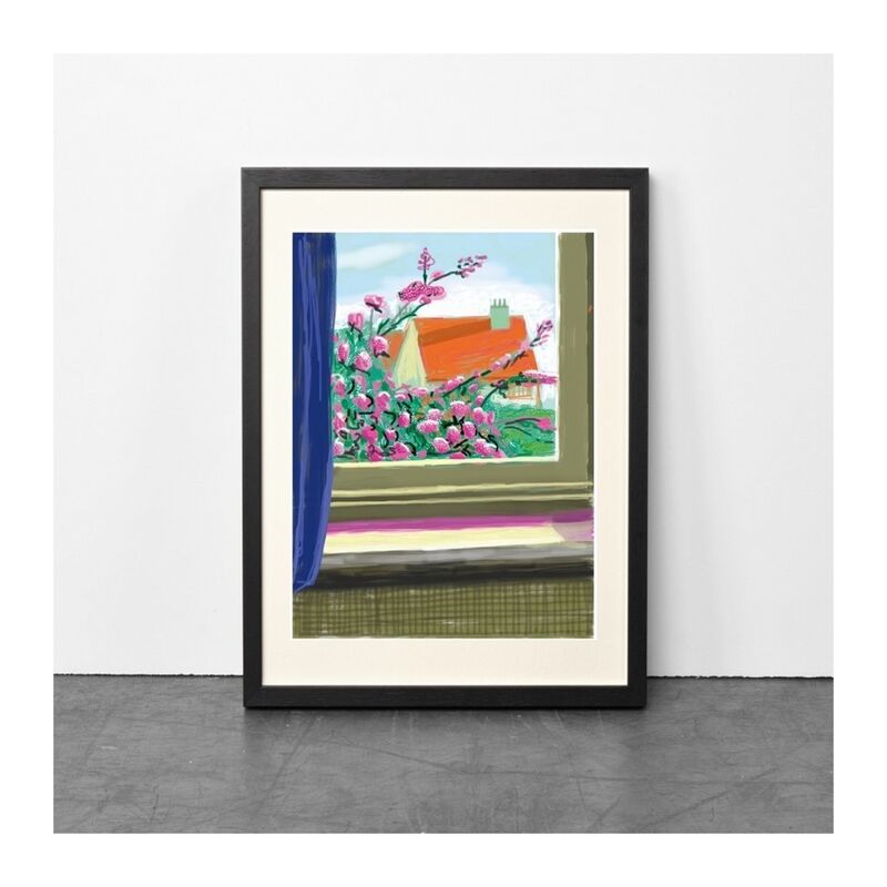 David Hockney, ‘No. 778, 17th April’, 2019, Print, 8-color inkjet print on cotton-fiber archival paper (iPad drawing ), Weng Contemporary