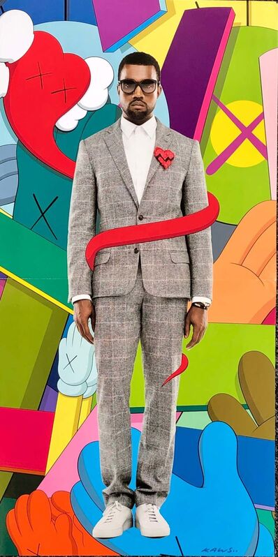 KAWS, ‘KAWS Poster Art 2008 (KAWS Kanye West 808s and Heartbreak)’, 2008, Posters, Offset lithograph, Lot 180 Gallery