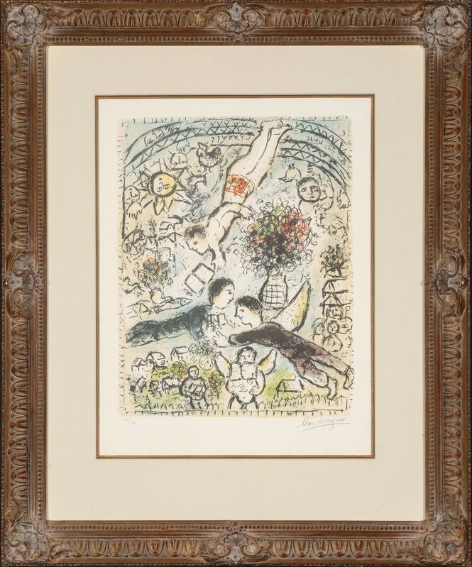 Marc Chagall, ‘Le Ciel’, 1984, Print, Lithograph in colors, Heritage Auctions