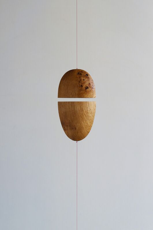 Eske Rex, ‘Divided Self 1’, 2014, Design/Decorative Art, Solid oak, leash, magnets, Galerie Maria Wettergren