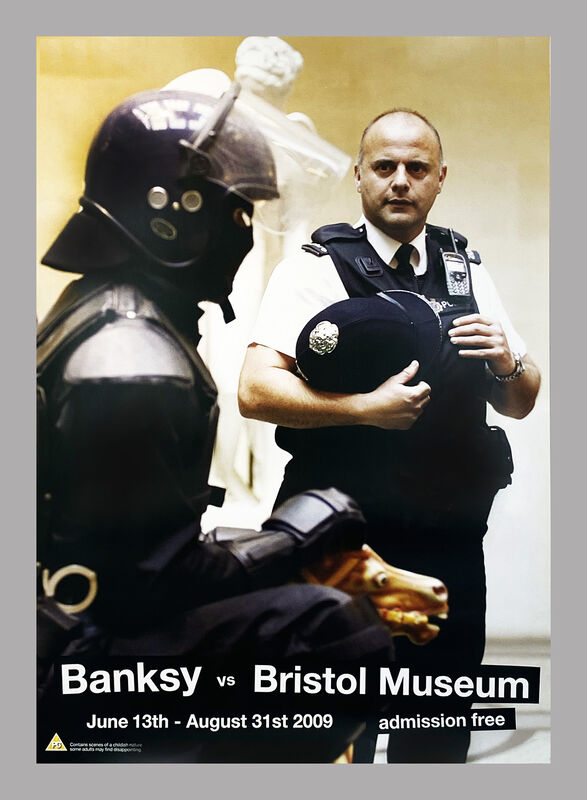Banksy, ‘'Banksy vs. Bristol Museum: Copper'’, 2009, Ephemera or Merchandise, Offset lithograph on white satin poster paper., Signari Gallery