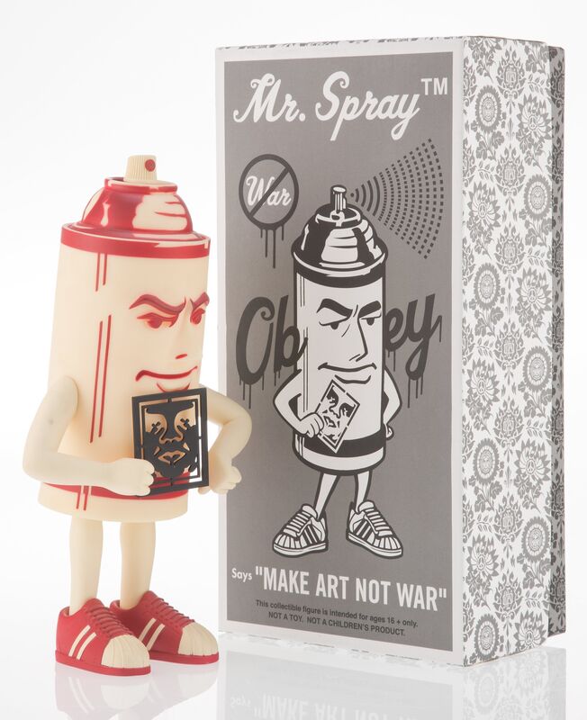 Shepard Fairey, ‘Mr. Spray (Red)’, 2010, Ephemera or Merchandise, Painted cast vinyl, Heritage Auctions