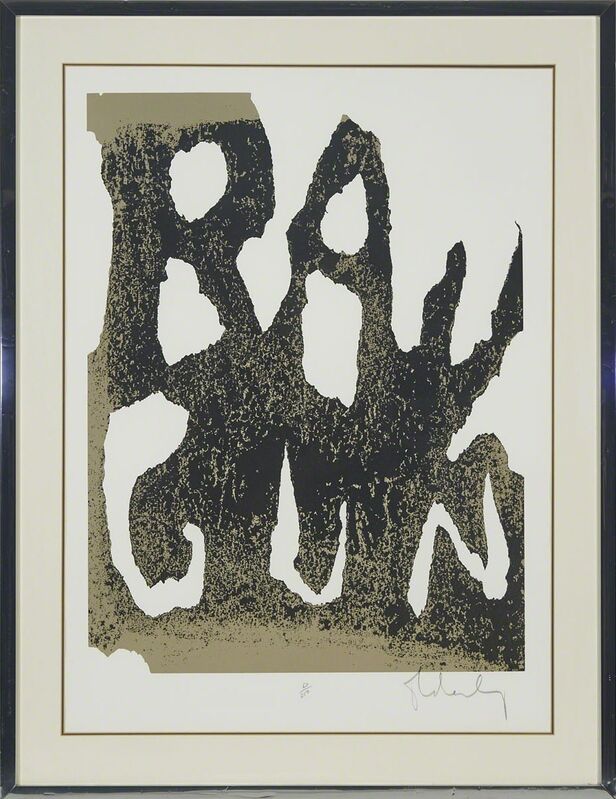 Claes Oldenburg, ‘Thure Ray Gun’, 1961, Print, Colour lithograph, Waddington's