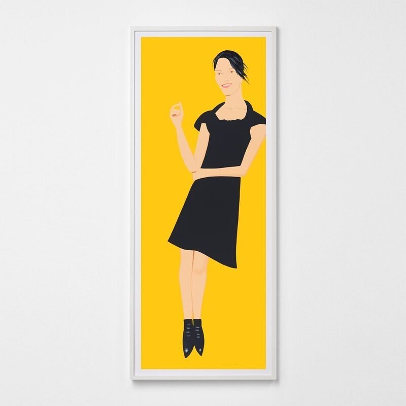 Alex Katz, ‘Black Dress (Carmen)’, 2015, Print, Silkscreen, Weng Contemporary