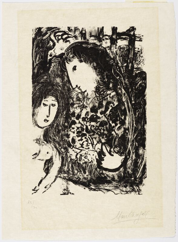 Marc Chagall, ‘Le Silence’, 1973, Print, Lithograph, Koller Auctions