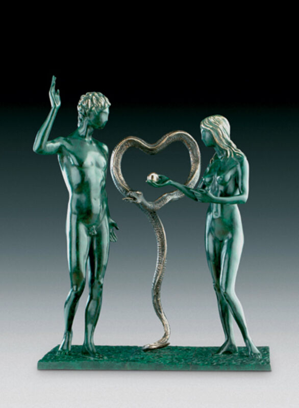 Salvador Dalí, ‘Adam & Eve’, 1968-1984, Sculpture, Bronze, Galerie AM PARK