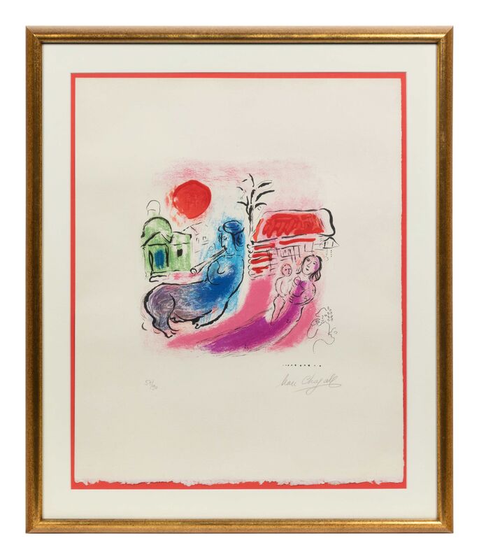 Marc Chagall, ‘Maternite au centaure’, 1957, Print, Color lithograph, Hindman