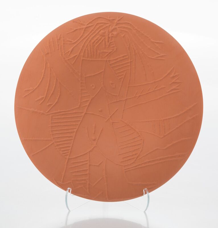 Pablo Picasso, ‘Femme échevelée’, 1963, Design/Decorative Art, Terre de faïence plate, Heritage Auctions