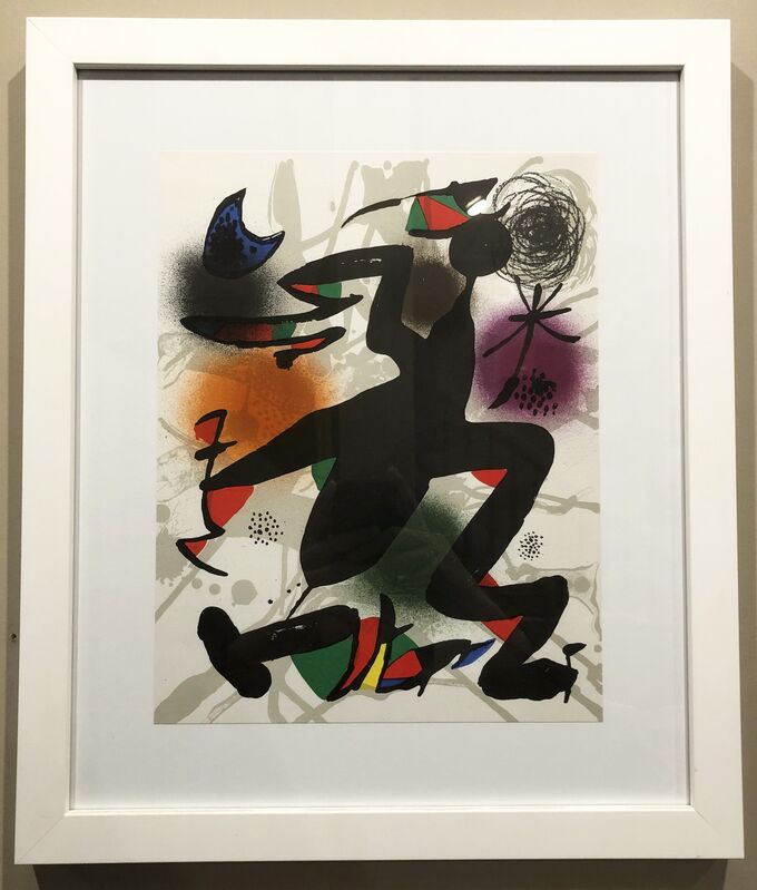 Joan Miró, ‘Plate IV’, 1977, Print, Lithograph, Georgetown Frame Shoppe