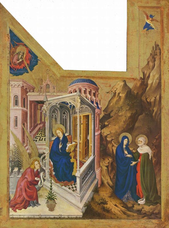 Melchior Broederlam, ‘Champmol Altarpiece, wings of the altarpiece for the Chartreuse de Champmol’, 1393-1399, Painting, Oil on wood panel, Art History 101