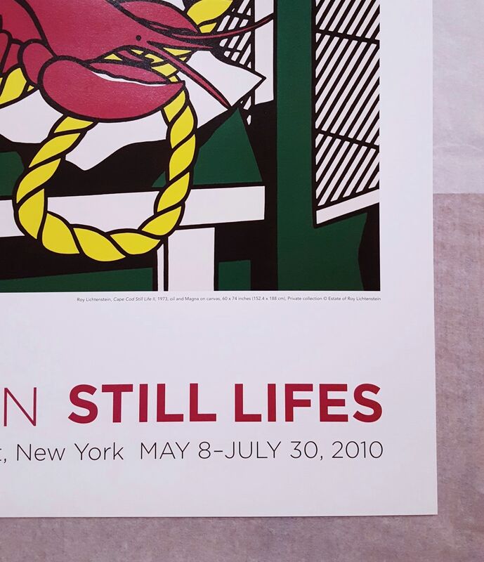 Roy Lichtenstein, ‘Gagosian Gallery (Cape Cod Still Life II)’, 2010, Posters, Offset-Lithoograph, Exhibition Poster, Graves International Art