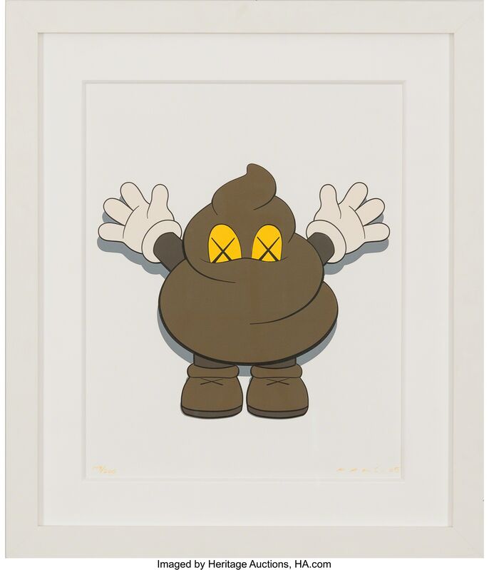 KAWS, ‘Warm Regards’, 2005, Other, Hand letterpress in colors on wove paper, Heritage Auctions