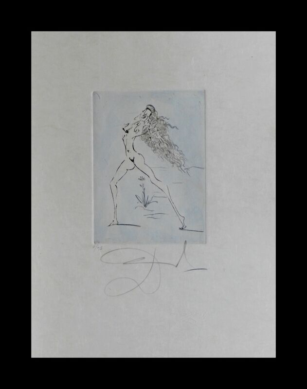 Salvador Dalí, ‘Petites Nus (From Appolinaire) E’, 1972, Print, Etching, Fine Art Acquisitions Dali 