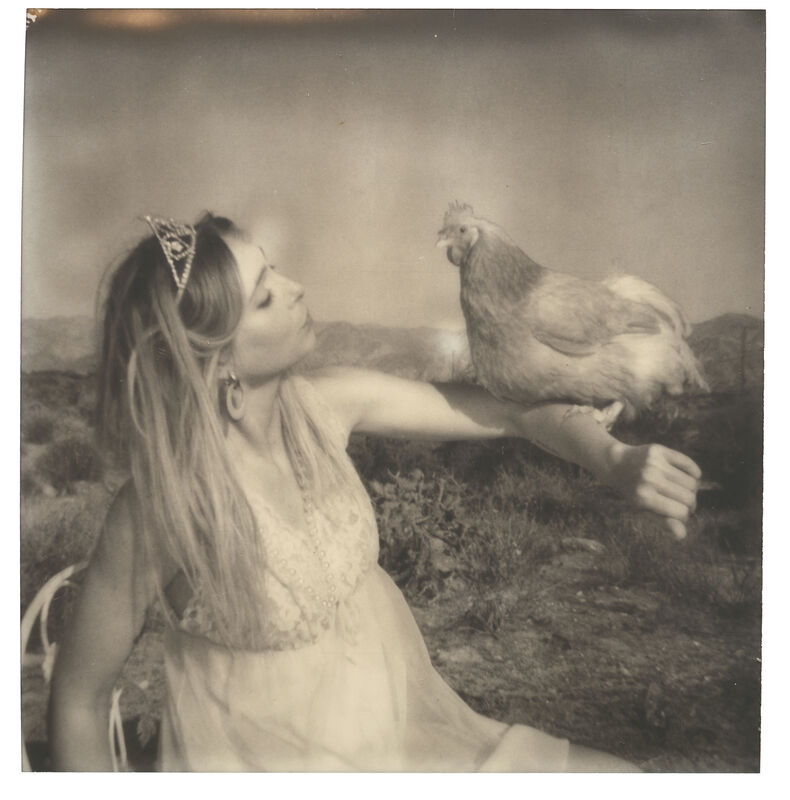 Stefanie Schneider, ‘Princess' Kiss (Chicks and Chicks and sometimes Cocks)’, 2018, Photography, Digital C-Print, based on a Polaroid, Instantdreams