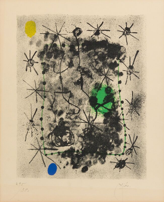 Joan Miró, ‘Untitled (from Constellations)’, 1959, Print, Lithograph, Hindman