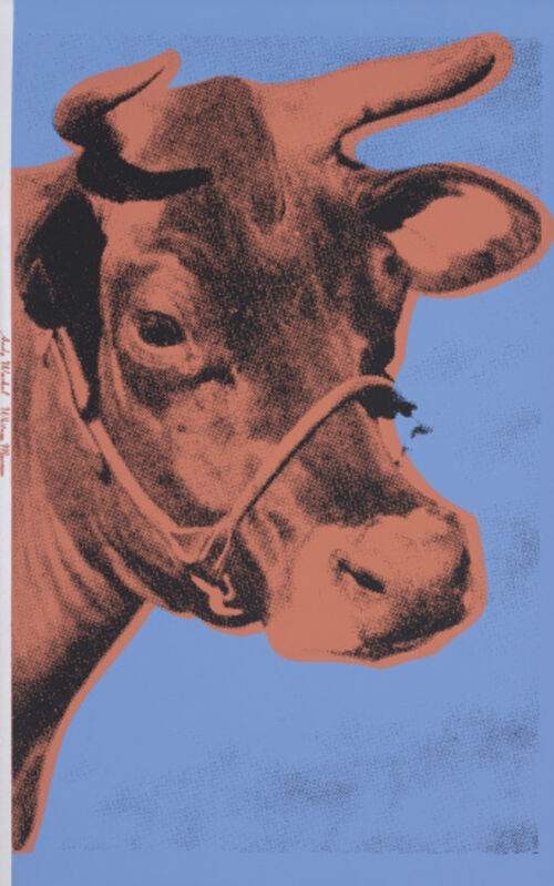 Andy Warhol, ‘Cow (F. & S. 11A)’, ca. 1971, Print, Screenprint in colours on wallpaper, Galloire
