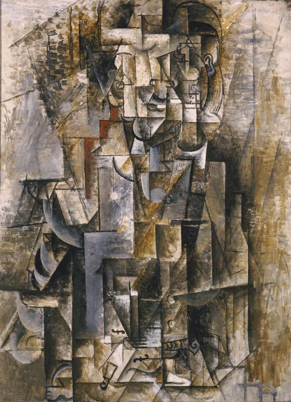 Pablo Picasso, ‘Man with a Violin’, 1911-1912, Painting, Philadelphia Museum of Art