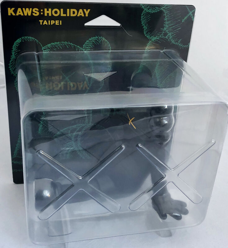 KAWS, ‘KAWS Taipei Holiday Companion (KAWS Black Companion)’, 2019, Ephemera or Merchandise, Vinyl figurine., Lot 180 Gallery