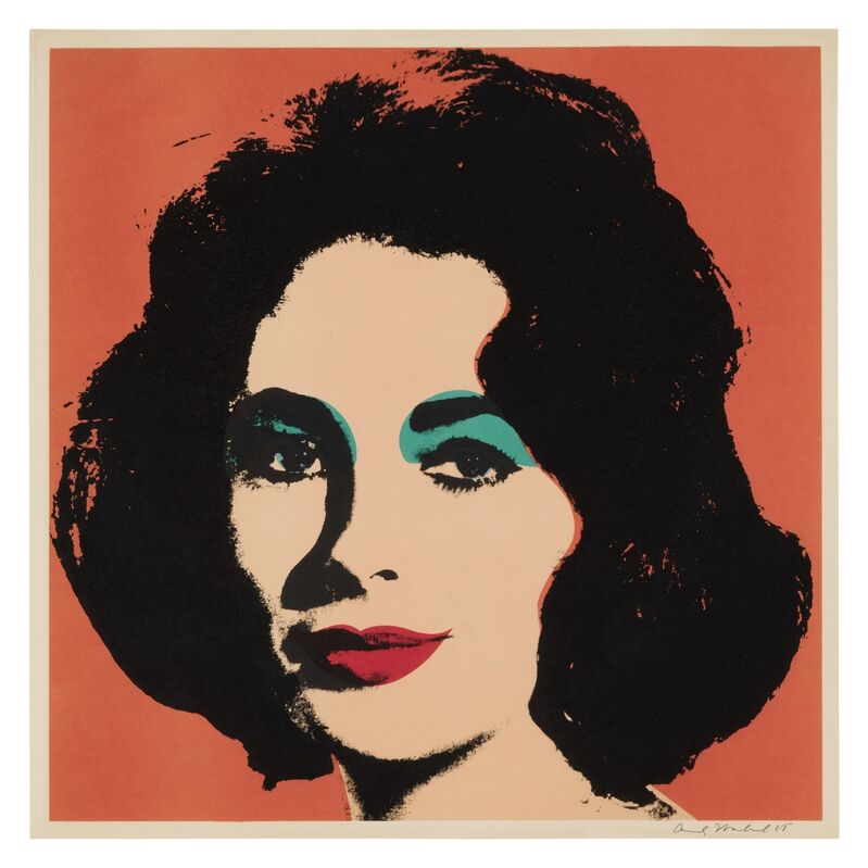 Andy Warhol, ‘LIZ (FELDMAN & SCHELLMANN II.7)’, 1964, Print, Offset lithograph printed in colors, Gallery Red